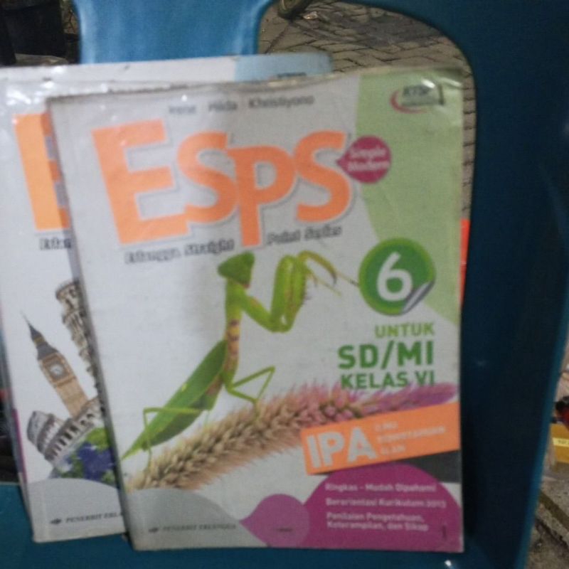 Jual BUKU ESPS IPA UNTUK SD KELAS 6 KTSP 20O6 PENERBIT ERLANGGA