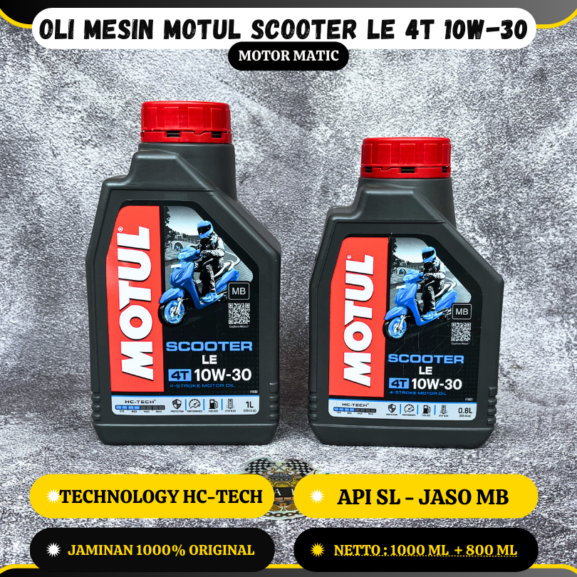 Jual Oli Motor Motul Scooter Le T Matic W Liter Vario Adv