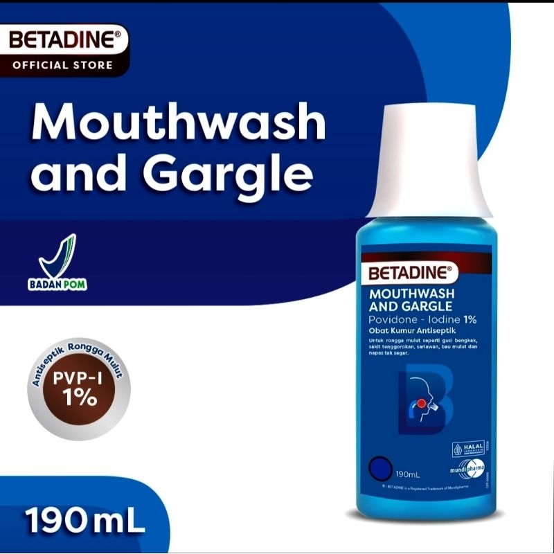 Jual Betadine Mouthwash And Gargle Obat Kumur Antiseptic Ml Ml