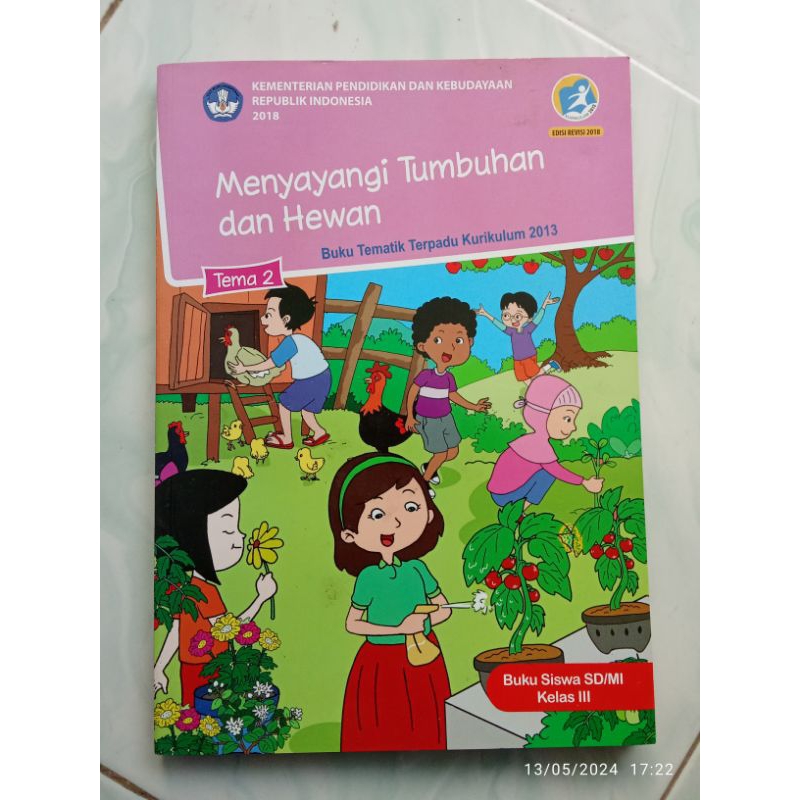 Jual Buku Siswa Sd Mi Kelas Tema Menyayangi Tumbuhan Dan Hewan