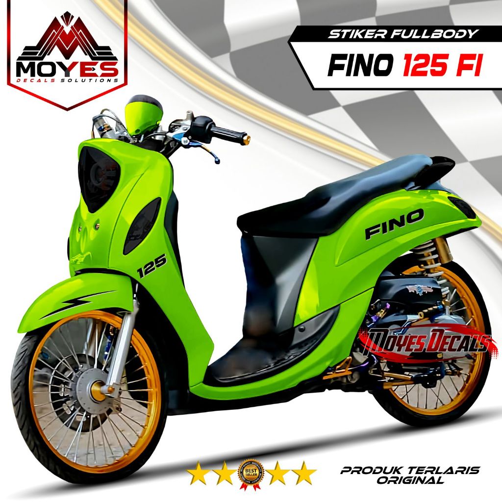 Jual Decal Variasi Fino 125 FI Grande Stiker Dekal Yamaha Fino 125 FI