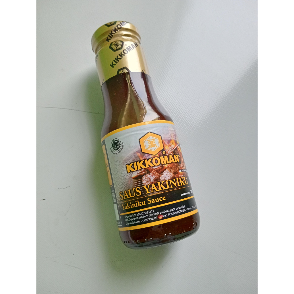 Jual Kikkoman Yakiniku Sauce Saus Yakiniku Gr Halal Shopee Indonesia