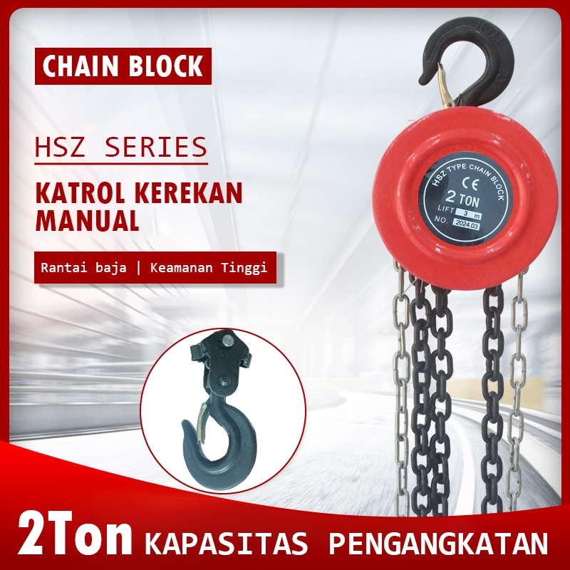 Jual Terbaru Chain Block Chain Host Katrol Kerekan Manual T X M