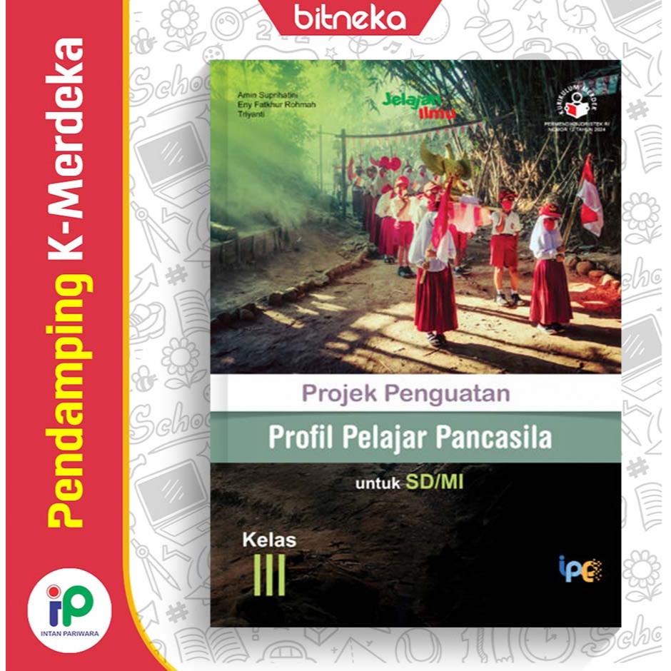 Jual Buku Projek Penguatan Profil Pelajar Pancasila Untuk SD MI Kelas 3