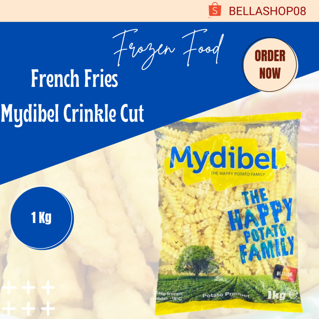 Jual Mydibel French Fries Crinkle Cut Kg Shopee Indonesia