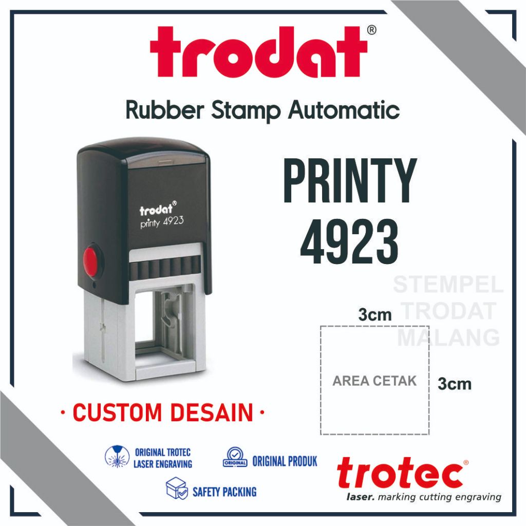 Jual Stempel Trodat Stempel Warna Otomatis Original Trodat