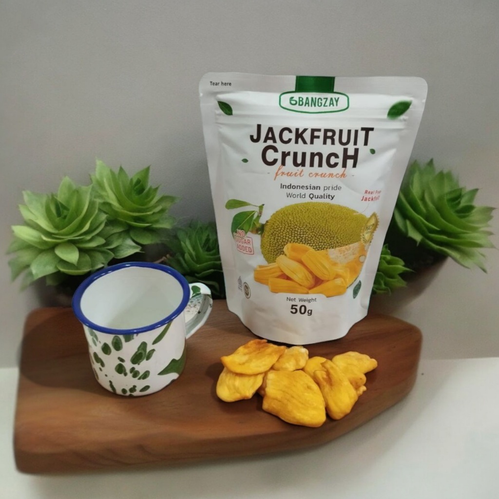 Jual Jackfruit Crunch Keripik Nangka Premium G Shopee Indonesia