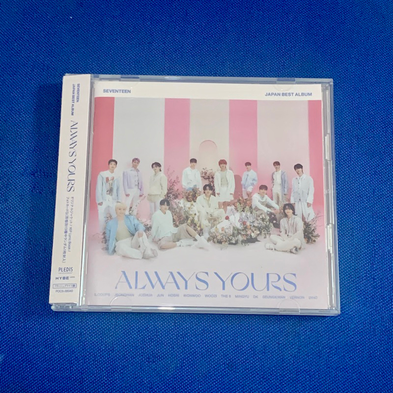 Jual BOOKED SEVENTEEN JAPAN BEST ALBUM ALWAYS YOURS FLASH PRICE