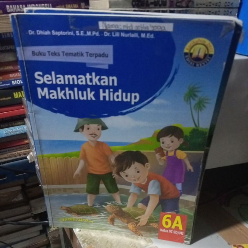 Jual Buku Teks Tematik Terpadu Untuk Sd Kelas Tema A Revisi K