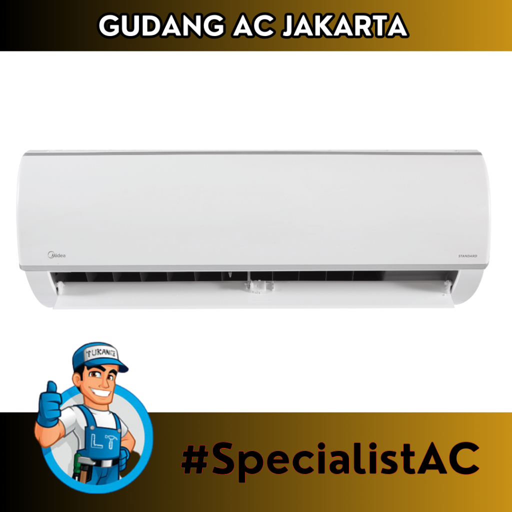 Jual Ac Midea Pk Msfc Crn X R Hemat Listrik Turbo Cool