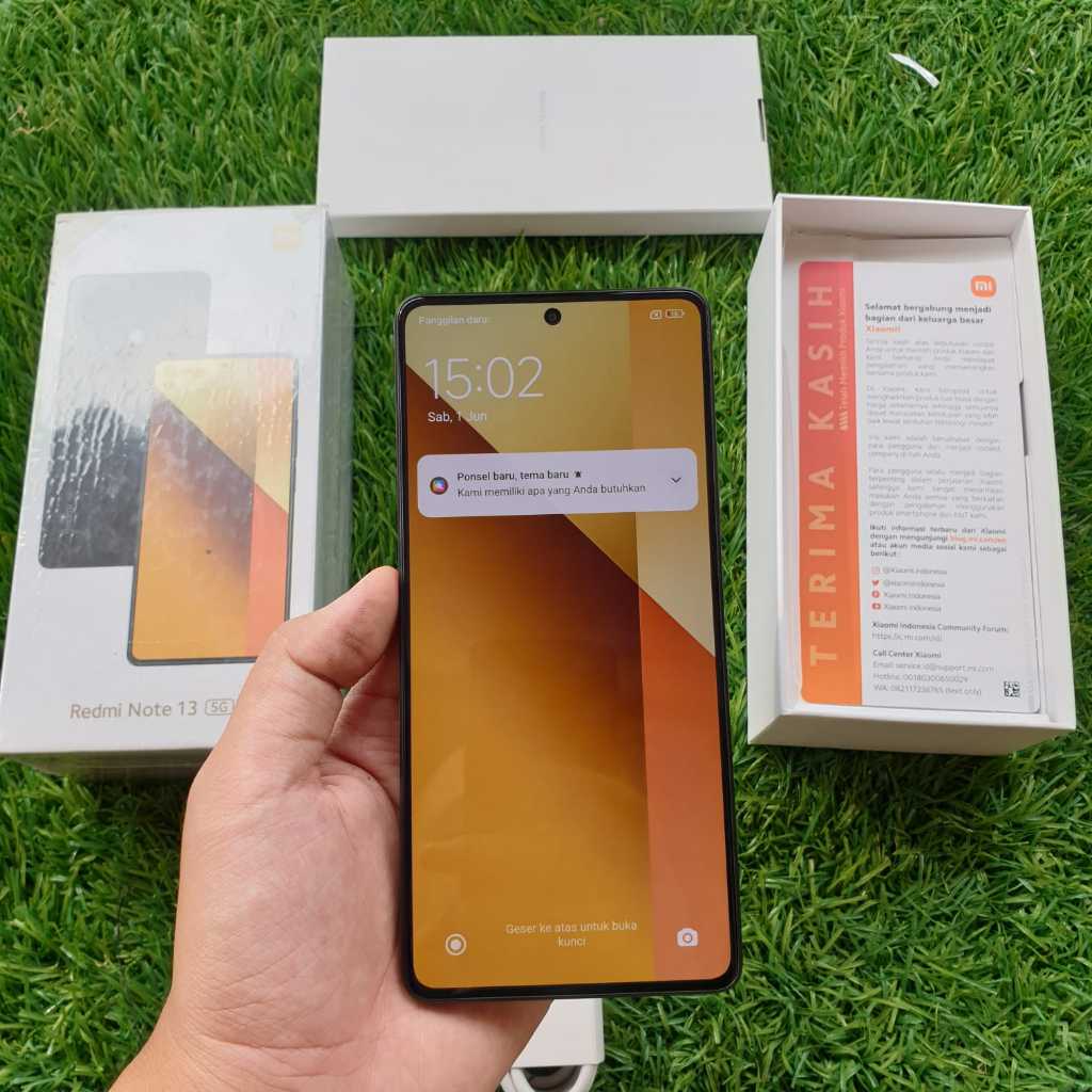 Jual XIAOMI REDMI NOTE 13 5G SECOND 8 256GB HP SECOND HP SEKEN HP BEKAS