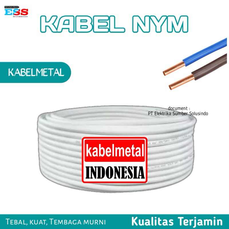 Jual Kabel Listrik Nym X Mm Nym Kabelmetal X Nym