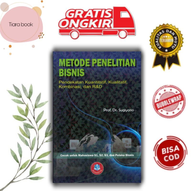 Jual Buku Metode Penelitian Bisnis Pend Katanya Kualitatif Kuantitatif