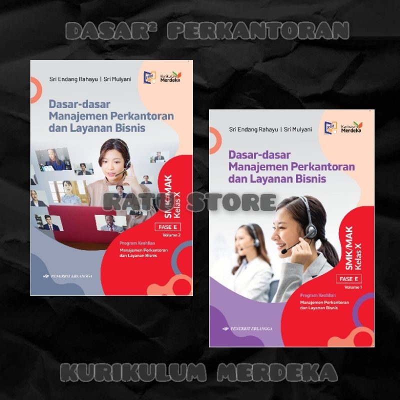 Jual Buku Kurikulum Merdeka Dasar Dasar Manajemen Perkantoran Dan