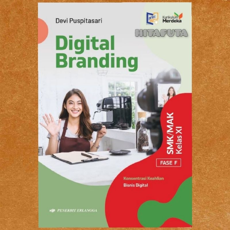 Jual Buku Kurikulum Merdeka Digital Branding SMK Kelas 11 XI 2 Original