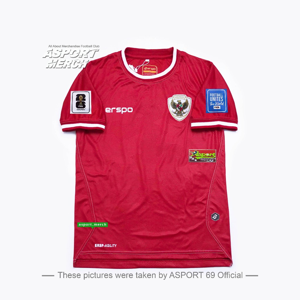 Jual Jersey Bola Timnas Indonesia Home Erspo Jersey Erspo