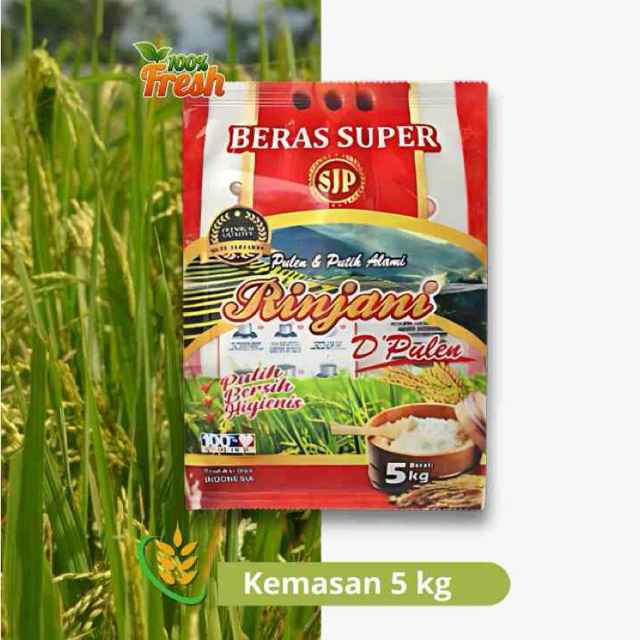 Jual Beras Lokal Beras Pulen Super Kemasan 5kg Shopee Indonesia