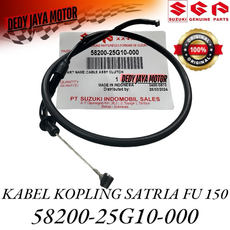 Jual Kabel Kopling Satria Fu Original Sgp B G N