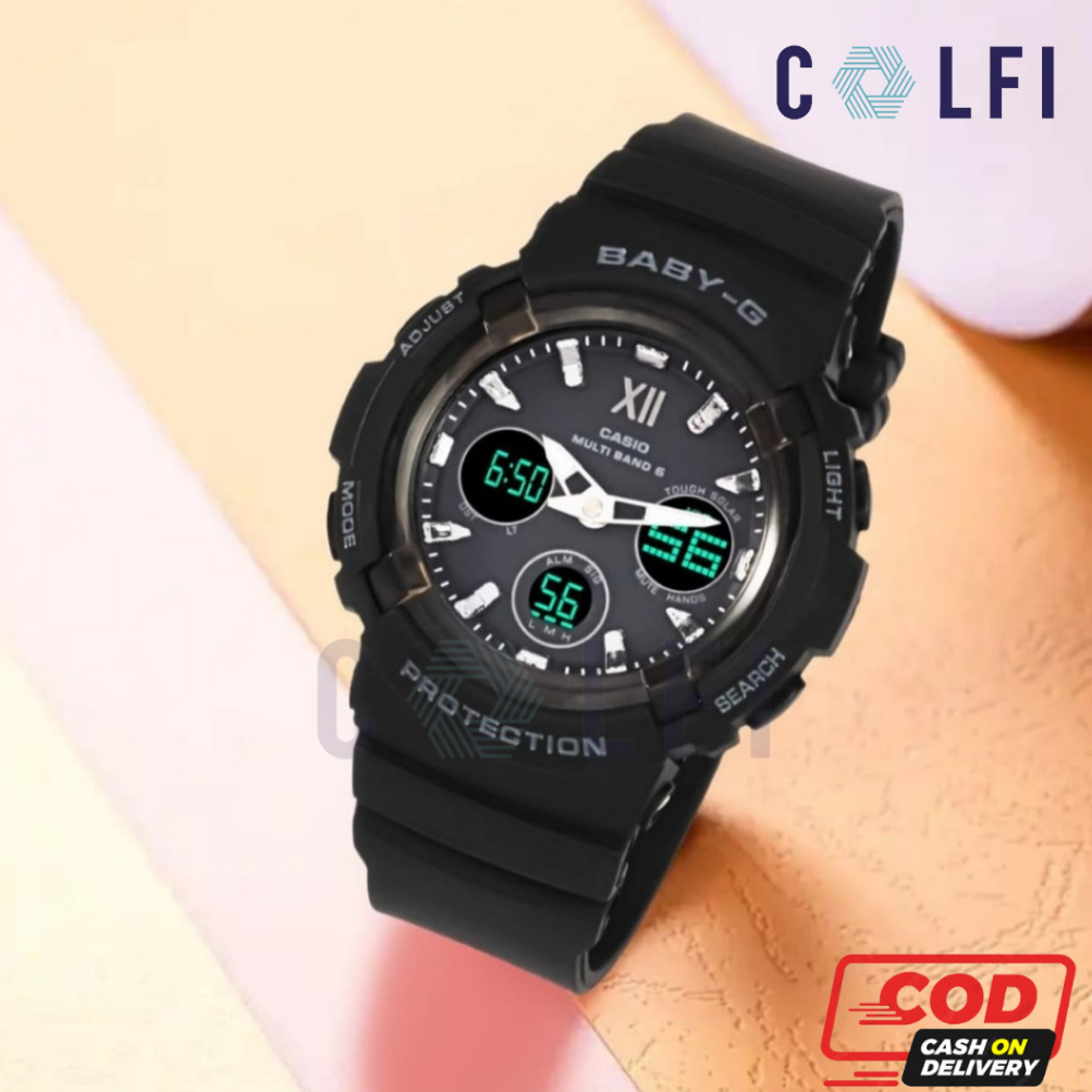 Jual Colfi Jam Tangan Wanita Casio Baby G Bga Digital Analog Dual