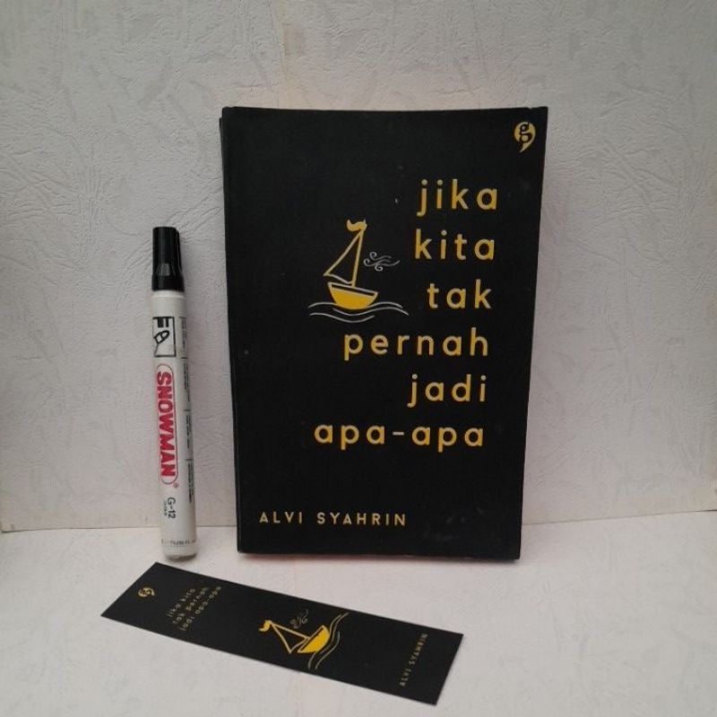 Jual Buku Jika Kita Tak Pernah Jadi Apa Apa Alvi Syahrin Shopee Indonesia