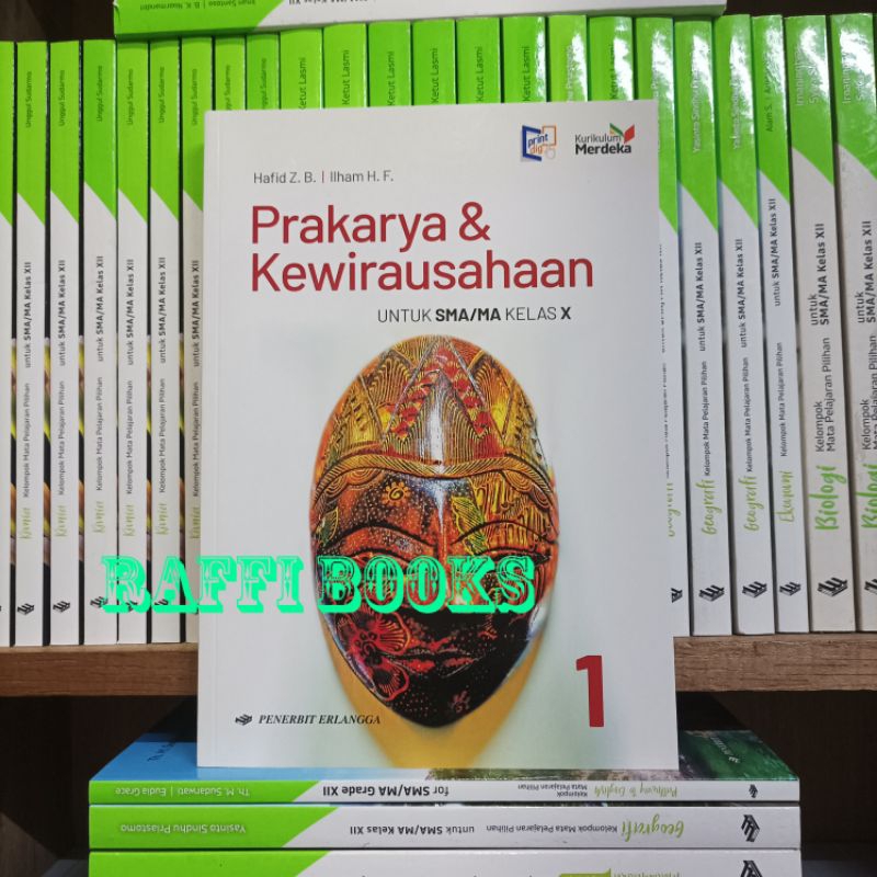 Jual Buku Prakarya Dan Kewirausahaan Kelas X Sma Erlangga