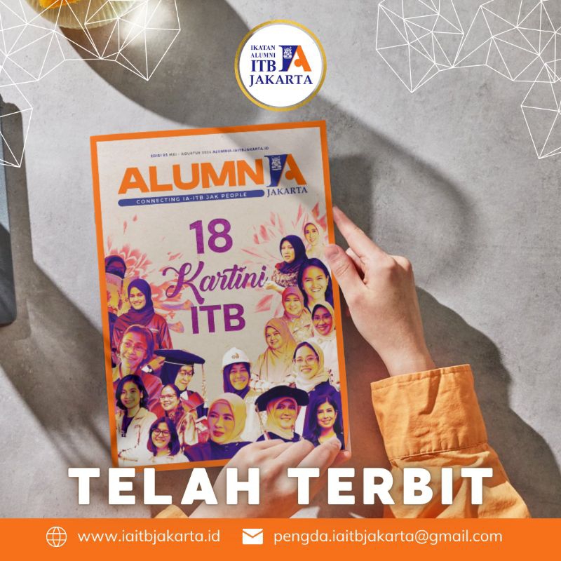 Jual Majalah Alumnia Jakarta Edisi 3 18 Kartini ITB Versi Cetak