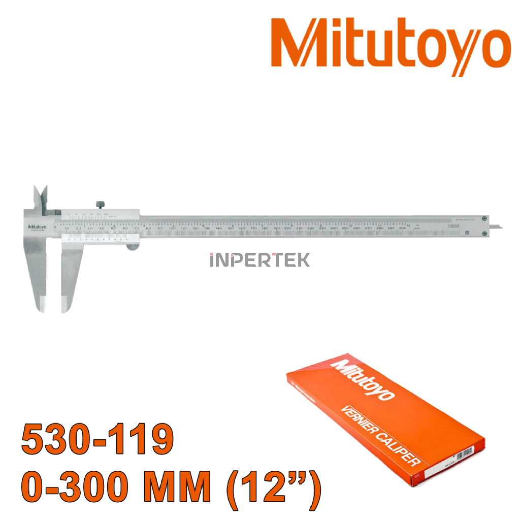 Jual Vernier Manual Caliper 300 Mm MITUTOYO 530 119 0 02 Sigmat 12 Inch