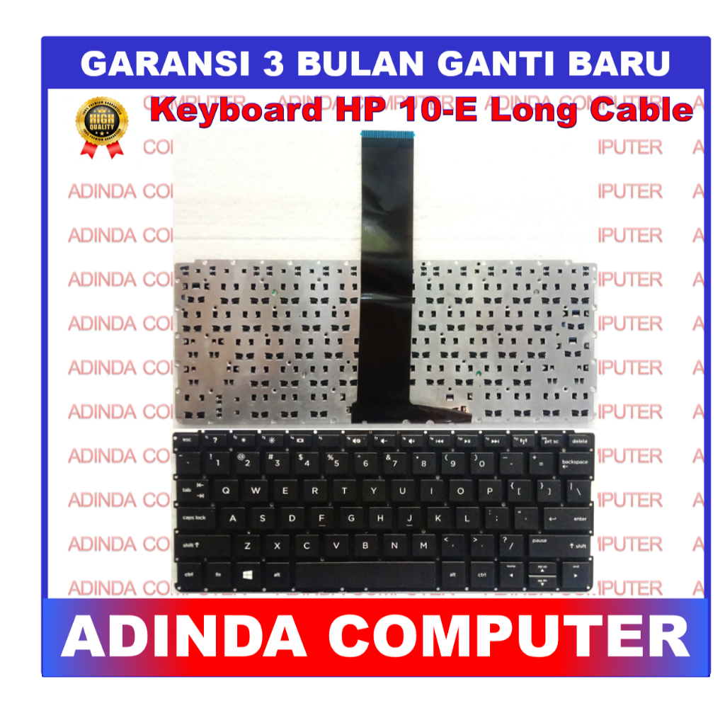 Jual Keyboard Laptop Hp Pavilion Touchsmart E E E Sa Hitam