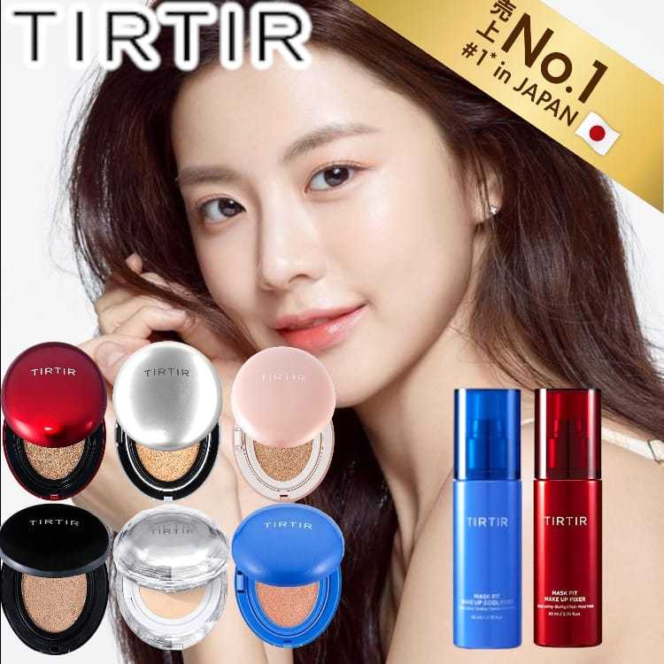 Jual Tirtir Mask Fit Cushion Series Red Pink Crystal Black Silver Cool