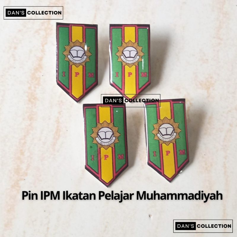 Jual Pin IPM Pin Ikatan Pelajar Muhammadiyah Pin Logo IPM 1 Pcs