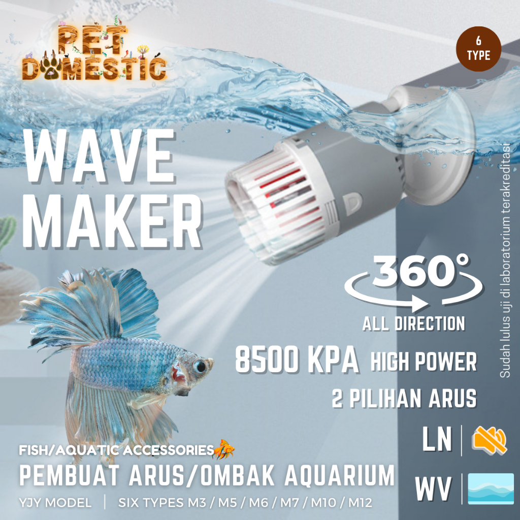 Jual Wave Maker Pembuat Ombak Gelombang Mesin Arus Wafe Air Kolam