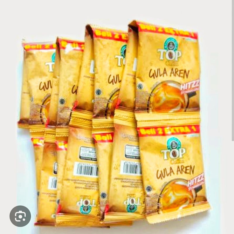 Jual Kopi Top Gula Aren Renceng Isi Saset Shopee Indonesia