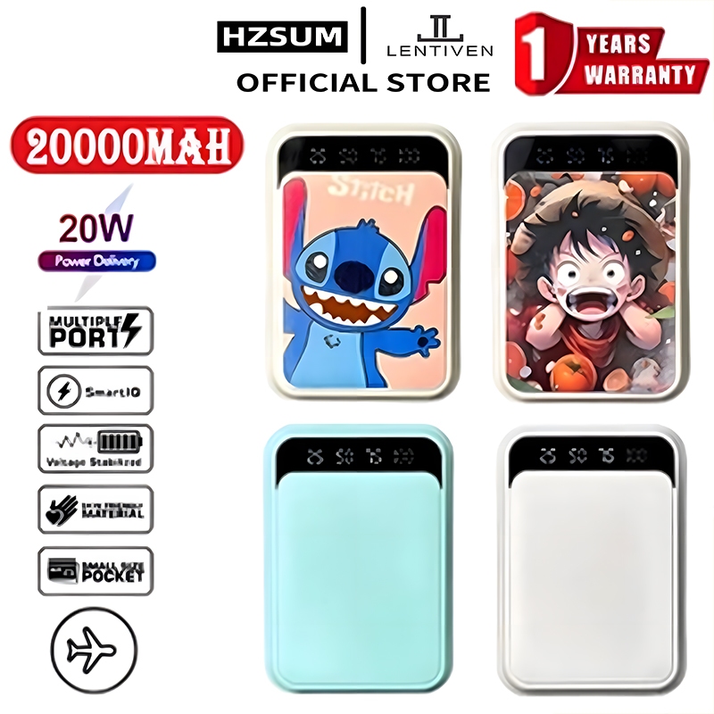 Jual Hzsum Lentiven Powerbank Mah Cute Mini Kartun Fast Charging