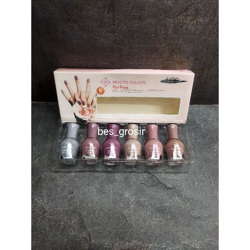 Jual Kutek Beauty Colour Nude Papan Ml BOX PCS Shopee