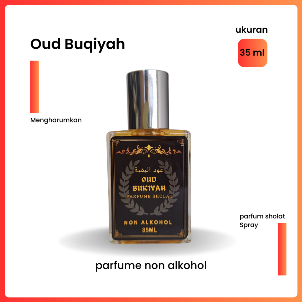 Jual Parfum Oud Bukiyah Minyak Wangi Sholat Murni Non Alkohol Aroma