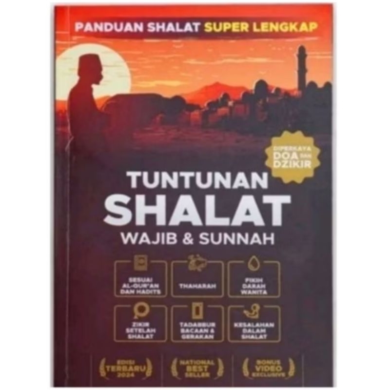 Jual Buku Tuntunan Shalat Wajib Sunnah Panduan Shalat Super Lengkap