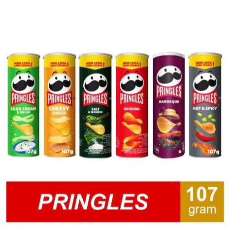 Jual PRINGLES BESAR Potato Chips 102gr Ukuran BESAR Shopee Indonesia