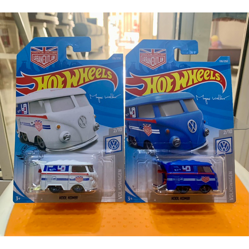 Jual Hot Wheels Kool Kombi Outlaw Set Putih Biru Pcs Shopee Indonesia