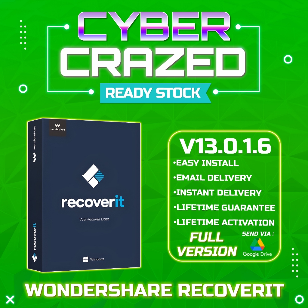 Jual Wondershare Recoverit Pro Full Version Versi Terbaru