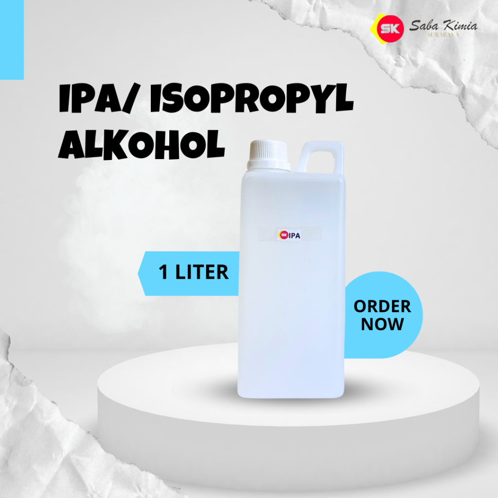 Jual IPA Isopropil Alkohol Isopropyl Alcohol Bahan Baku Pembersih