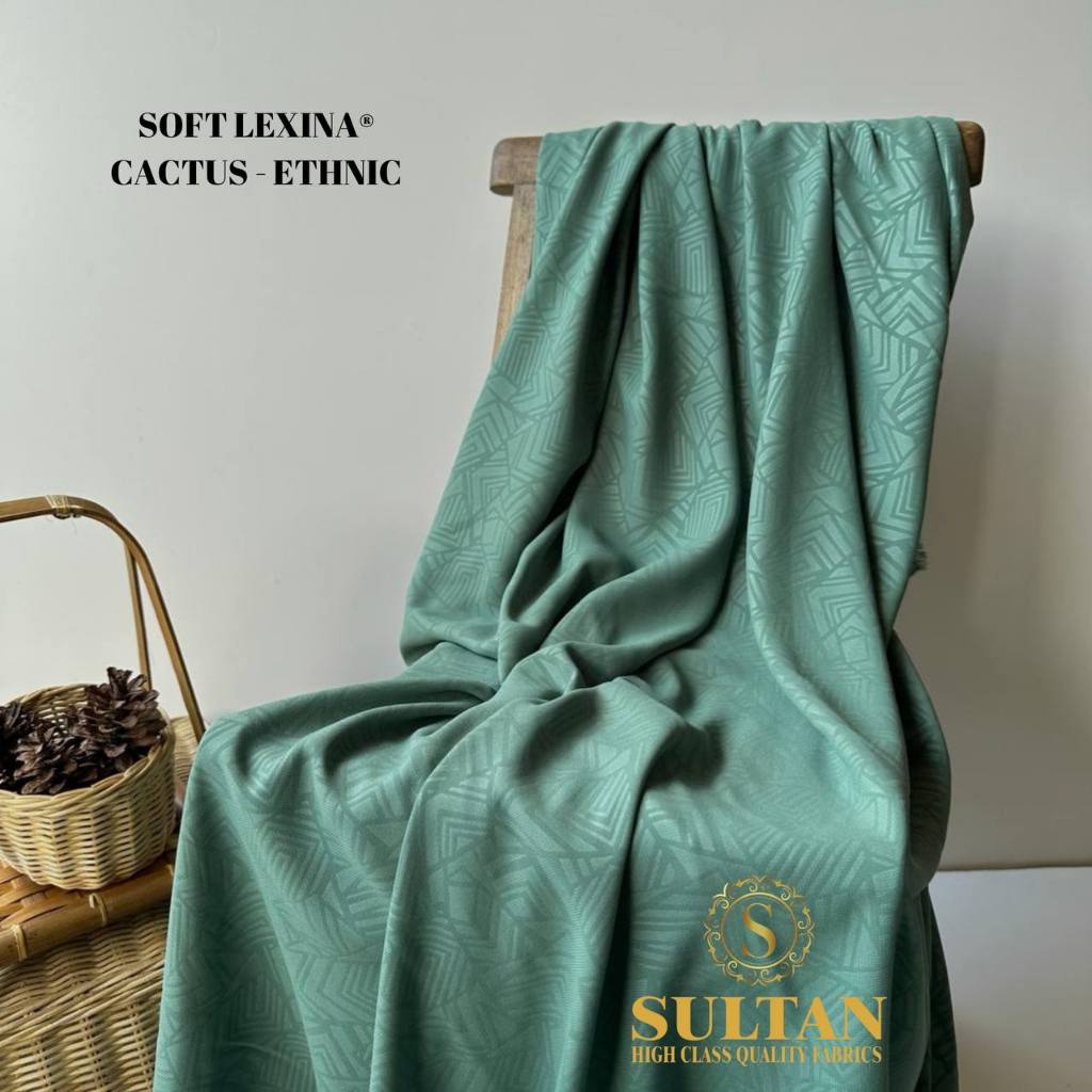 Jual Kain Softlexina Sultan Emboss Ethnic Cm Shopee Indonesia