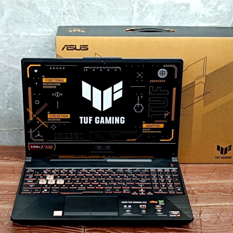 Jual Laptop Asus TUF GAMING A15 FA506NF AMD Ryzen 5 7535HS RAM 16GB SSD