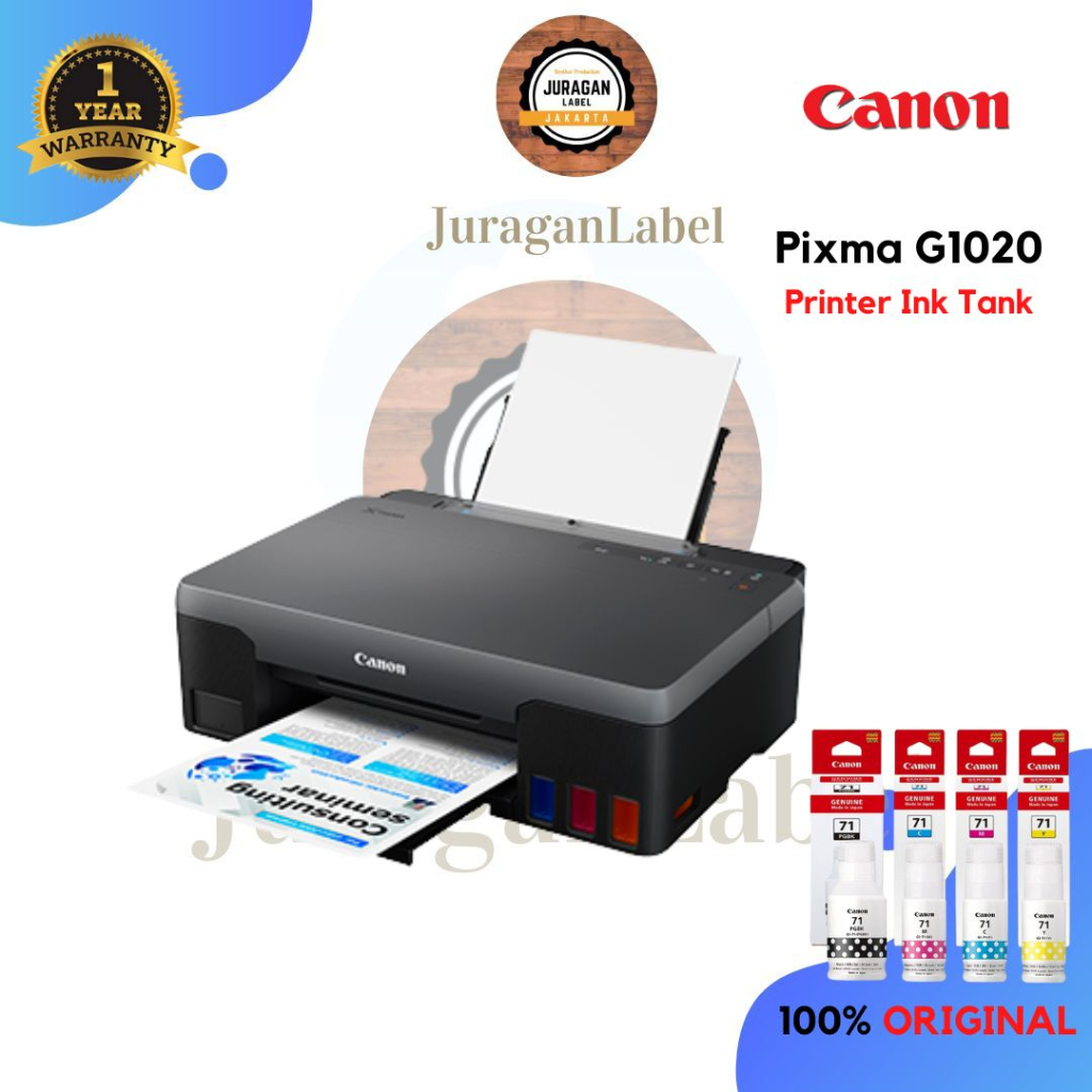 Jual Printer Canon Pixma G Inktank G Garansi Resmi Shopee