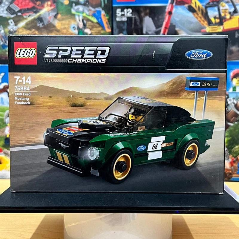 Jual LEGO Speed Champions 75884 Ford Mustang Fastback Shopee Indonesia