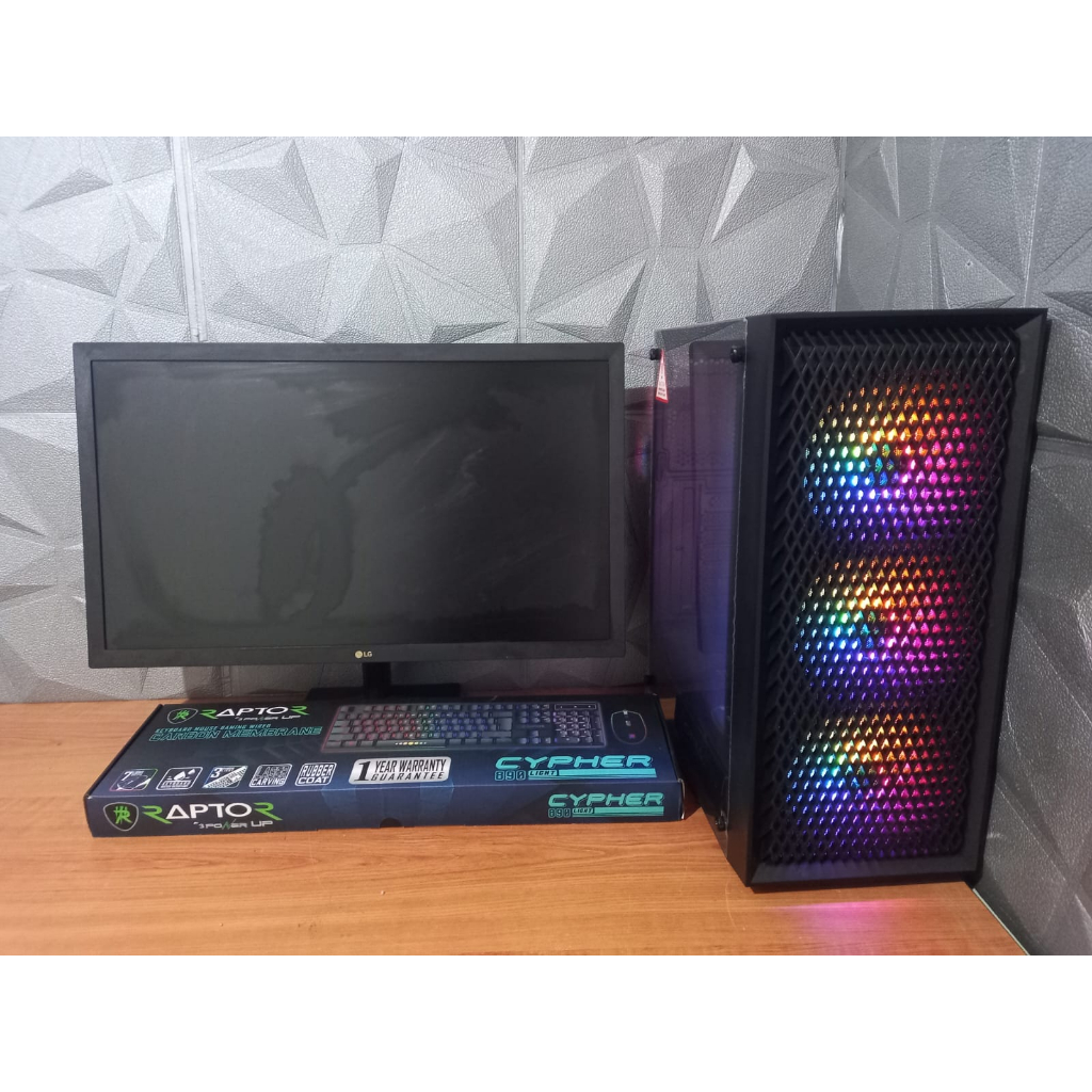 Jual Pc Fullset Desain Gaming Intel I Ram Gb Ssd Gb Hdd Gb