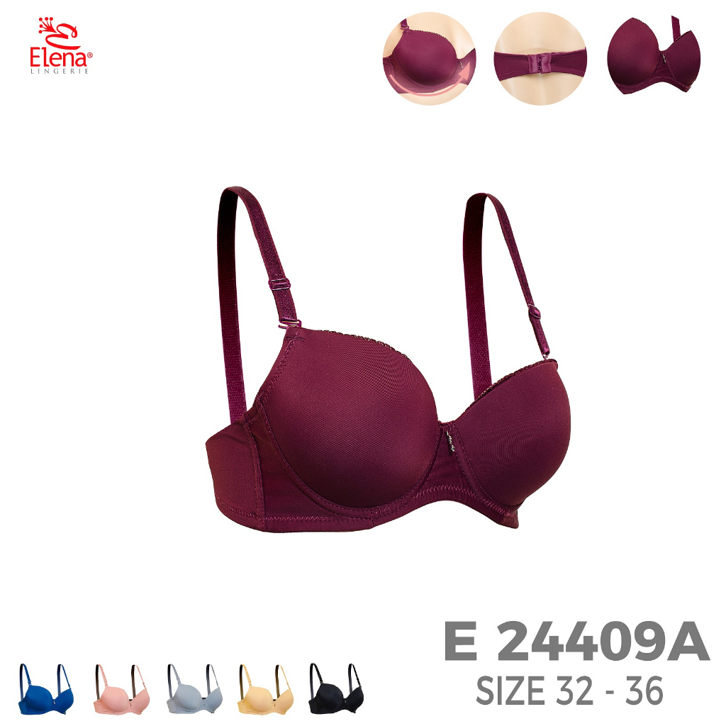 Jual Elena Push Up Bra 28956 24409 Kawat Busa Tebal 32A 36A Pakaian