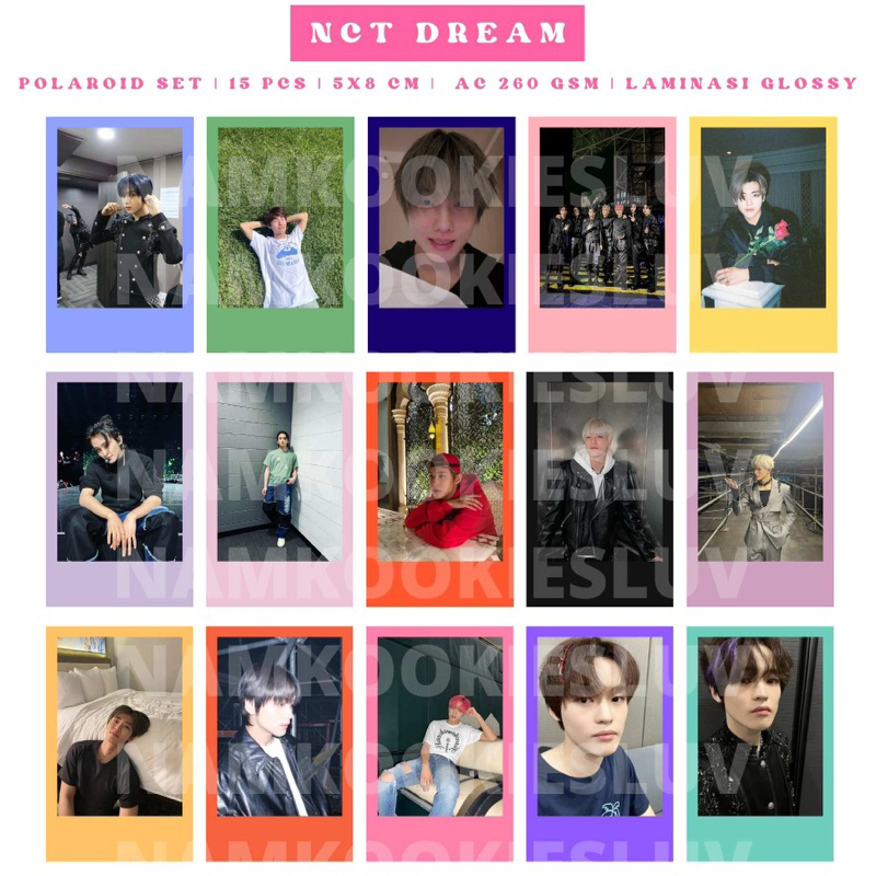 Jual COD Polaroid Kpop Newjeans Ive Itzy Lesserafim Aespa Redvelvet