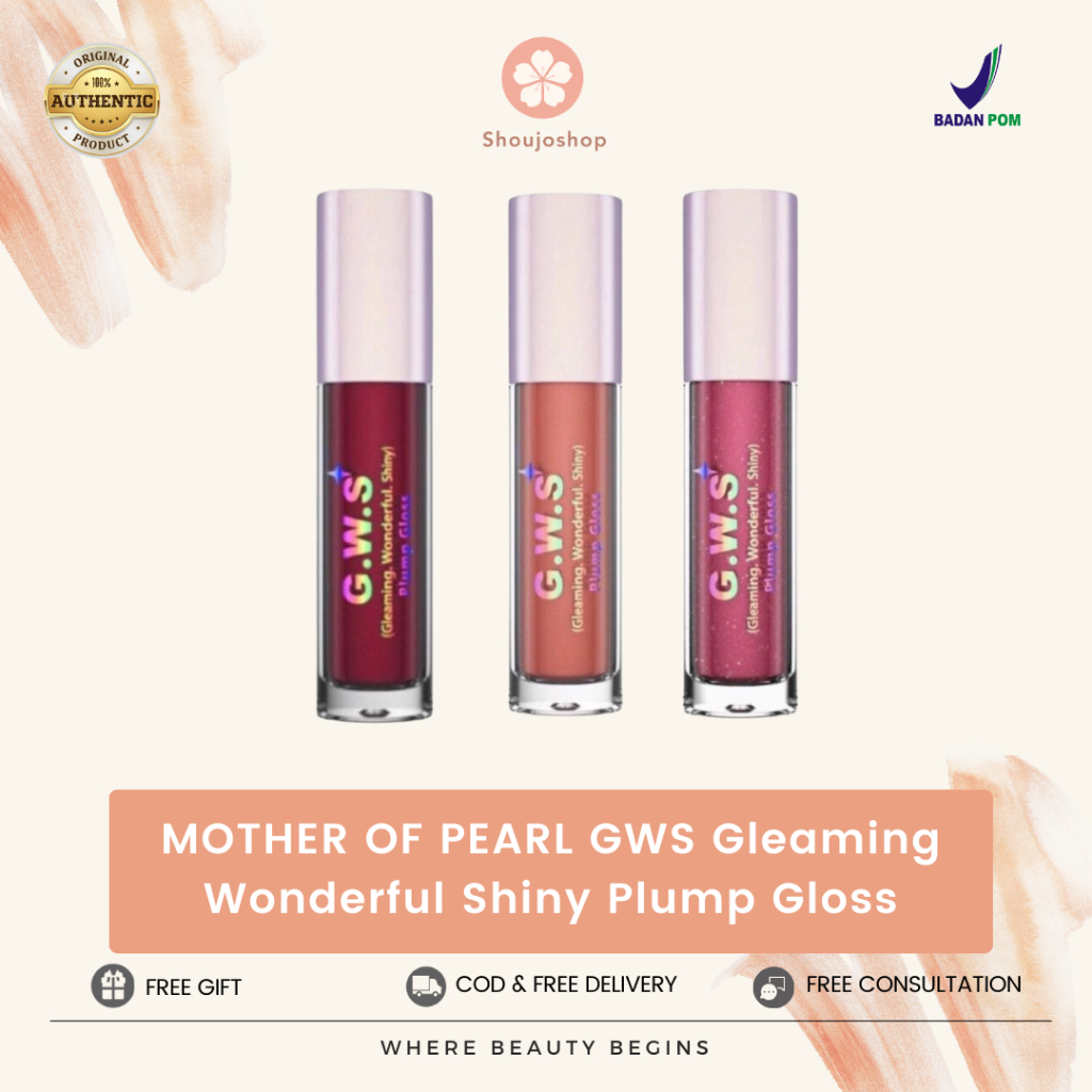 Jual MOTHER OF PEARL GWS Gleaming Wonderful Shiny Plump Gloss Shopee