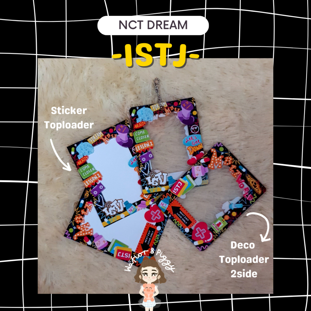 Jual Piggybank Nct Dream Istj Toploader Deco Photocard Holder