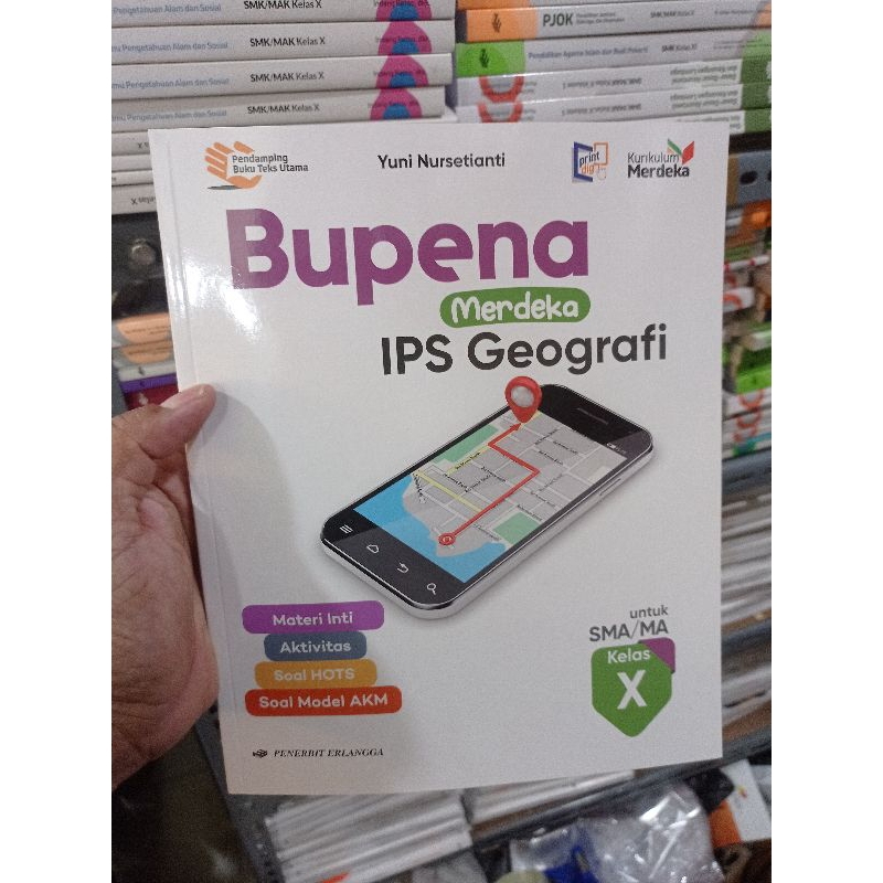 Jual Buku Bupena Ips Geografi Untuk Sma Kelas Kurikulum Merdeka